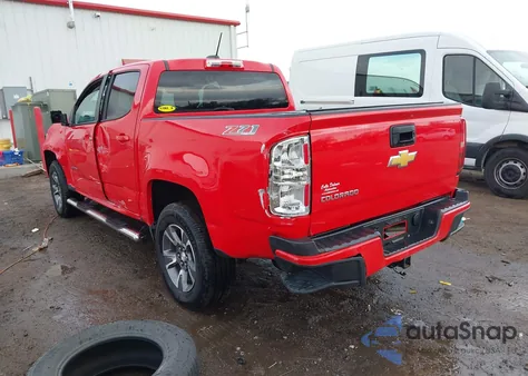 2015 Chevrolet Colorado Z71 из США, поврежденный, VIN 1GCGTCE34F1163327